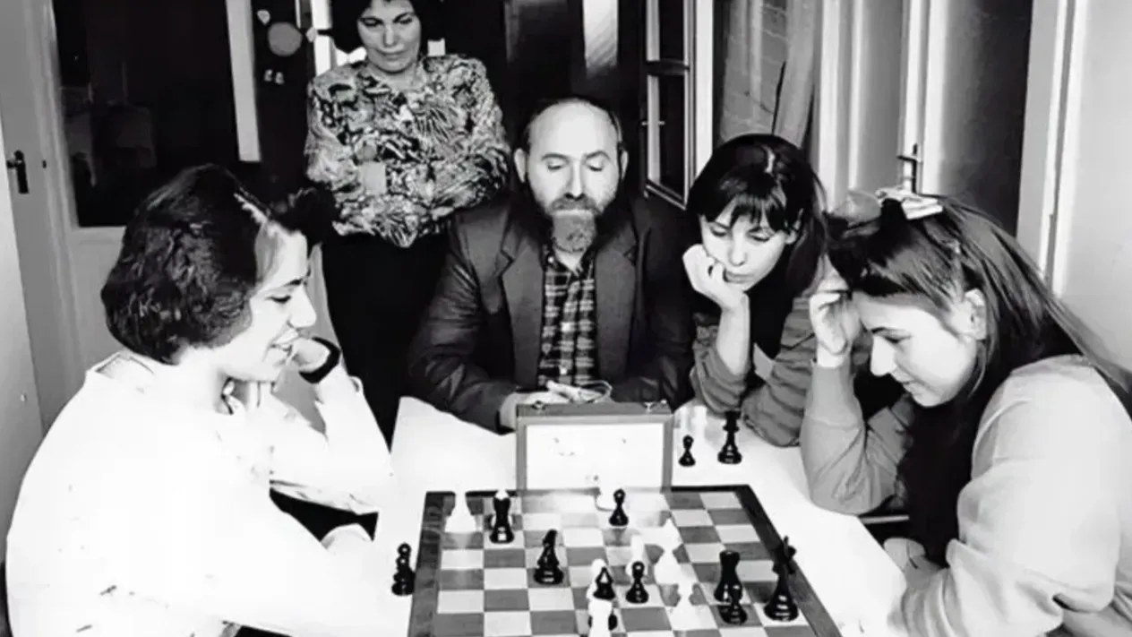 A Polgár család (Forrás: Polgár Judit hivatalos Facebook-oldala)