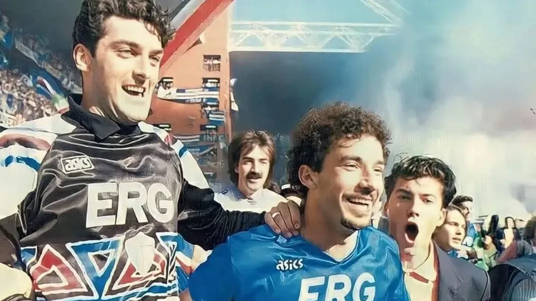 A Sampdoria 1991-ben nyerte története első – és a mai napig – egyetlen bajnoki címét (Forrás: cultofcalcio.com)