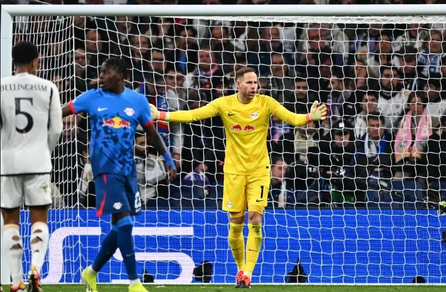 Gulácsi Péter visszaszerezte a helyét Lipcsében és a Bajnokok Ligájában is ő védett (Forrás: Gulácsi Péter Facebook)