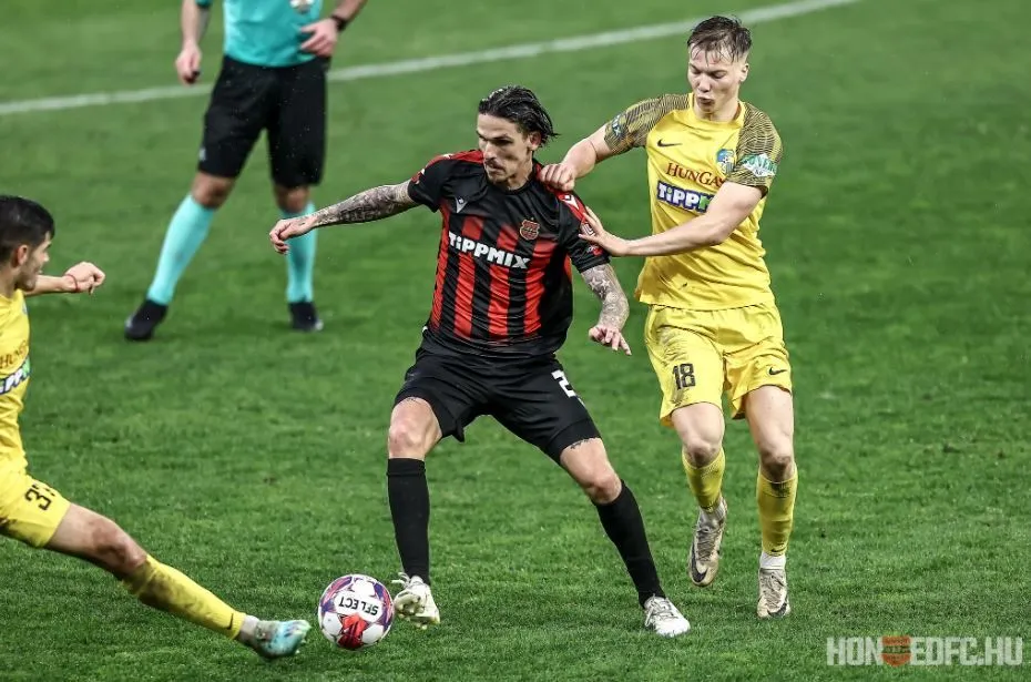 Holman Dávid és a Budapest Honvéd egyaránt nehéz helyzetben van (Forrás: honvedfc.hu)