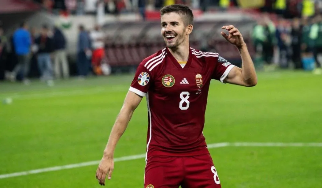 2023 utolsó válogatott gólszerzője, Nagy Ádám újra sokat és jól játszik Olaszországban (Forrás: MTI)