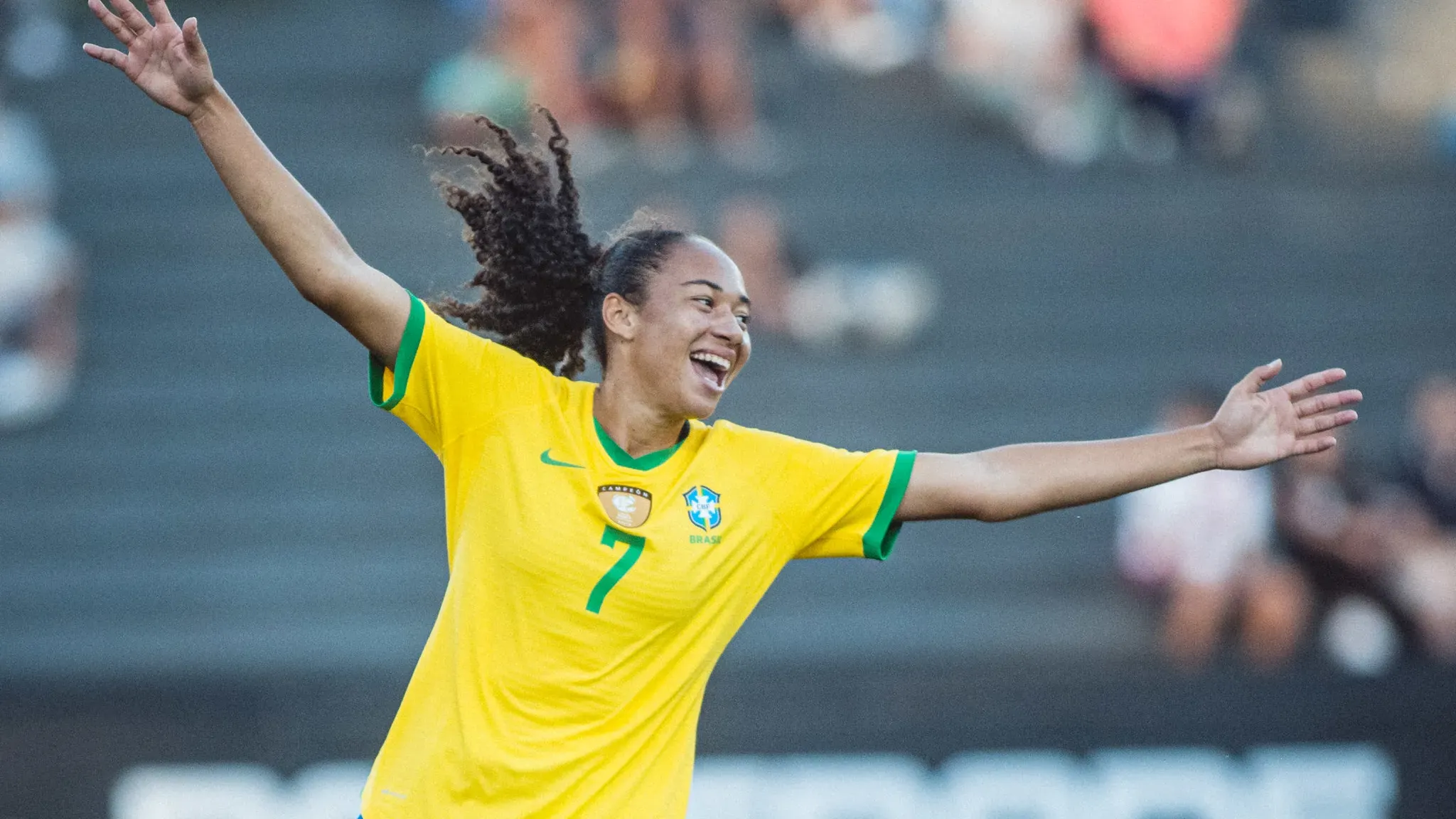 Vélhetően látunk gólörömöt Aline Gomestől Kolumbiában is (Fotó: Adriano Fontes/CBF)