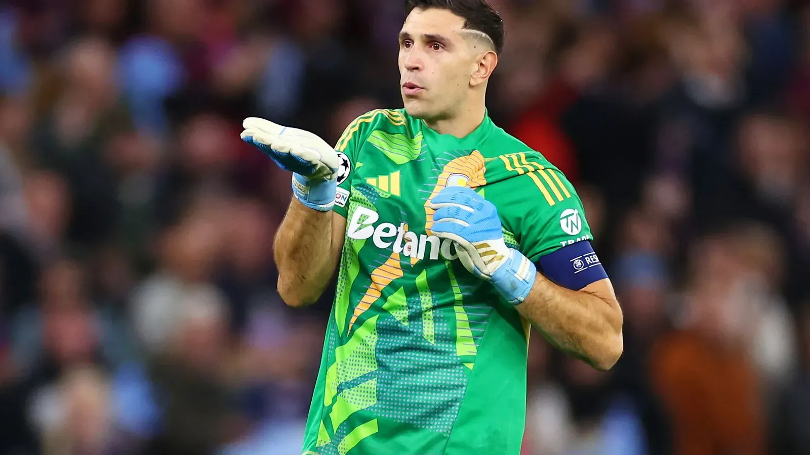 Emiliano Martínez a világ egyik legjobb kapusa (Forrás: avfc.co.uk)