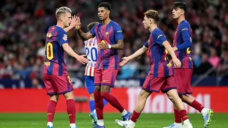 Az FC Barcelona nagyon fontos győzelmet aratott a bajnoki hajrára fordulva (Fotó: Denis Doyle/Getty Images)