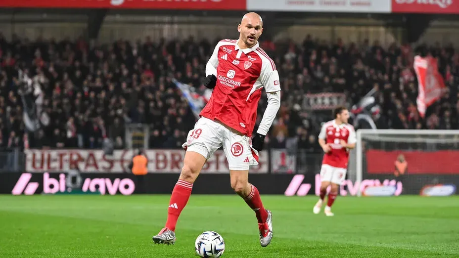 Ludovic Ajorque későn érő típus, ebben a szezonban az előkészítésben fejlődött a legtöbbet (Fotó: Emilian Baldow/Icon Sport)