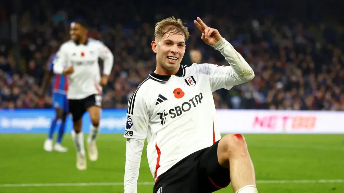 Emile Smith Rowe (Fotó: Reuters/John Sibley)