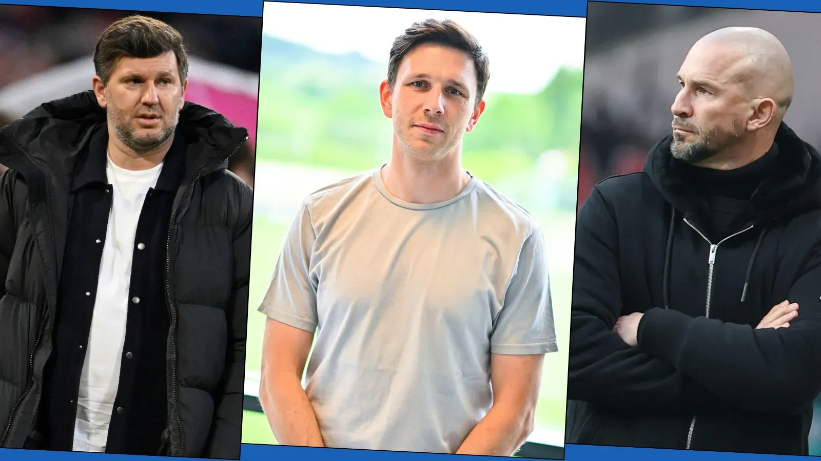 Andreas Schicker (balra), Paul Pajduch és Christian Ilzer (Forrás: Alamy)