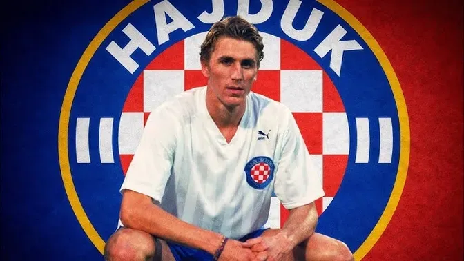 Alen Boksic 17 és 21 éves kora között volt a Hajduk futballistája (Forrás: hajduk.hr)