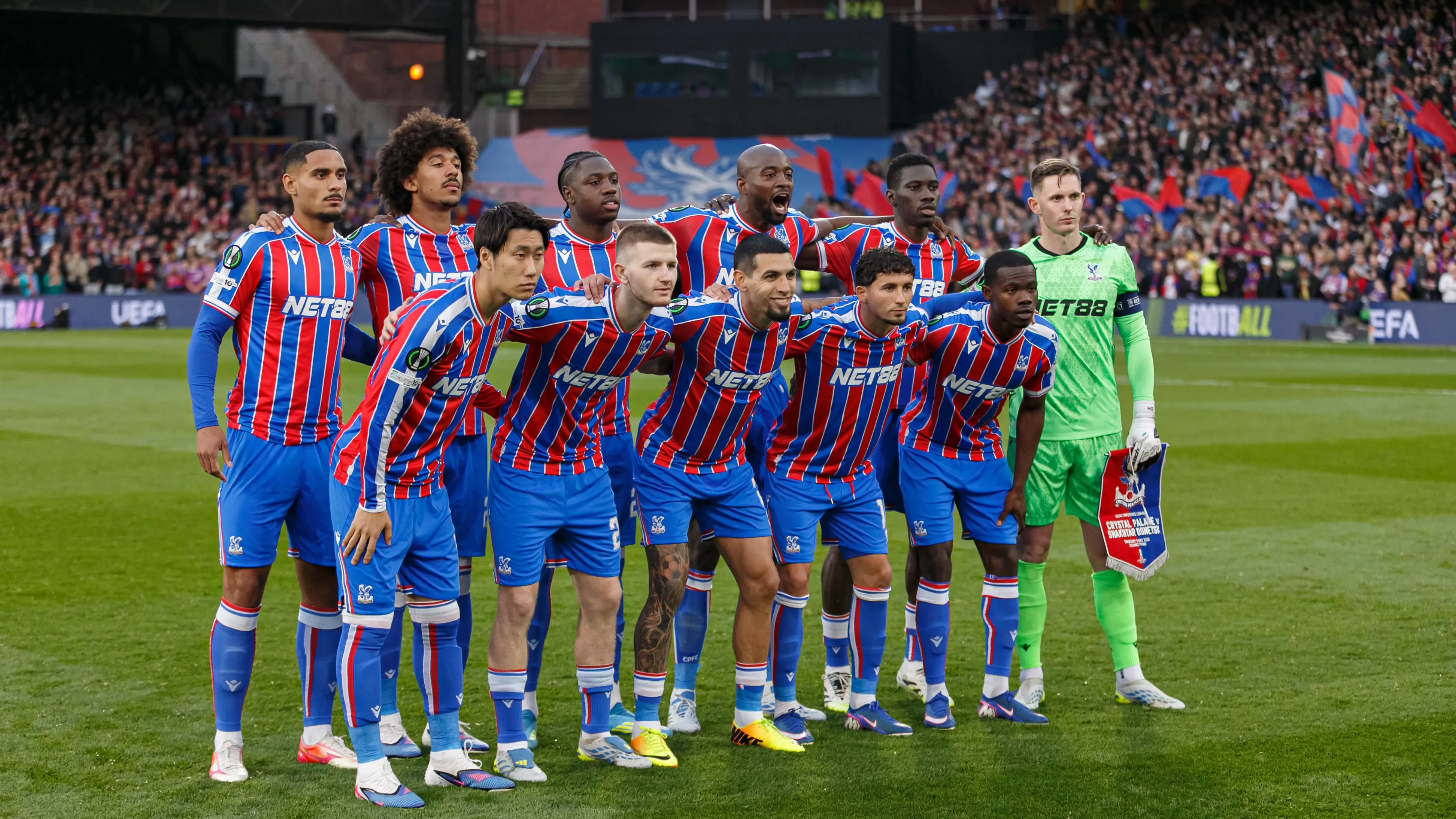 A Crystal Palace kupaújoncként nyerhet európai trófeát (Fotó: Imago/Ball Raw Images)