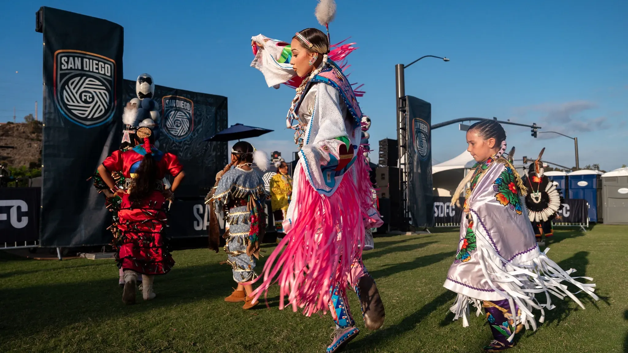 A csapat kisebbségi tulajdonrészével a sycuan törzs rendelkezik (Fotó: Facebook-San Diego FC)