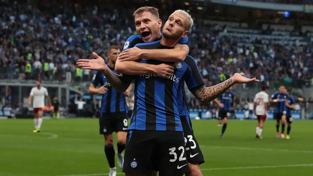 Dimarcónak (még Barellánál) is jobban megy ebben a szezonban (Forrás: inter.it)