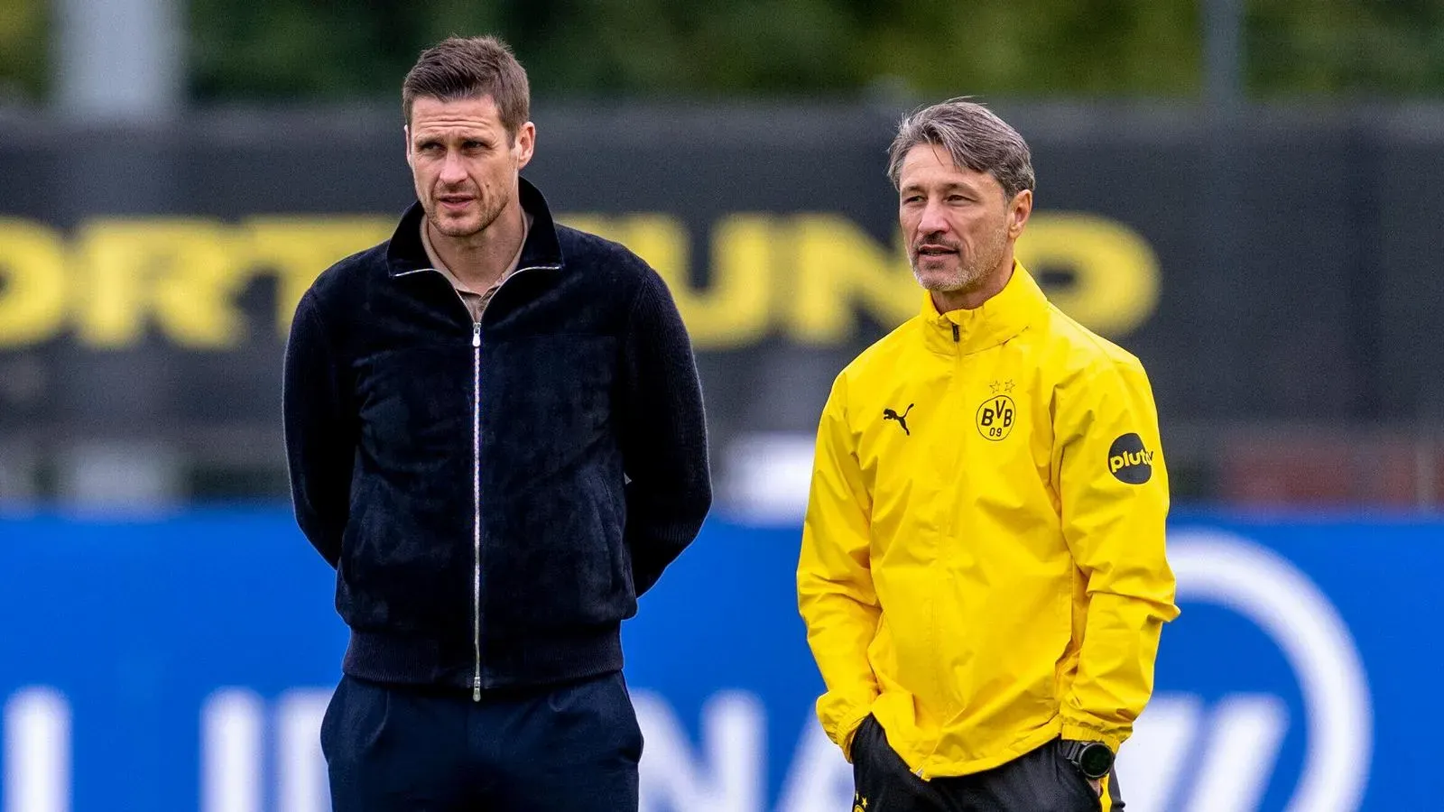 Sebastian Kehl és Niko Kovac (Fotó: DPA)