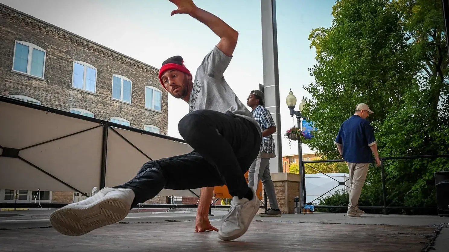 A breakdance is tartalmaz kungfuból merített elemeket (Forrás: Kevin Haas)