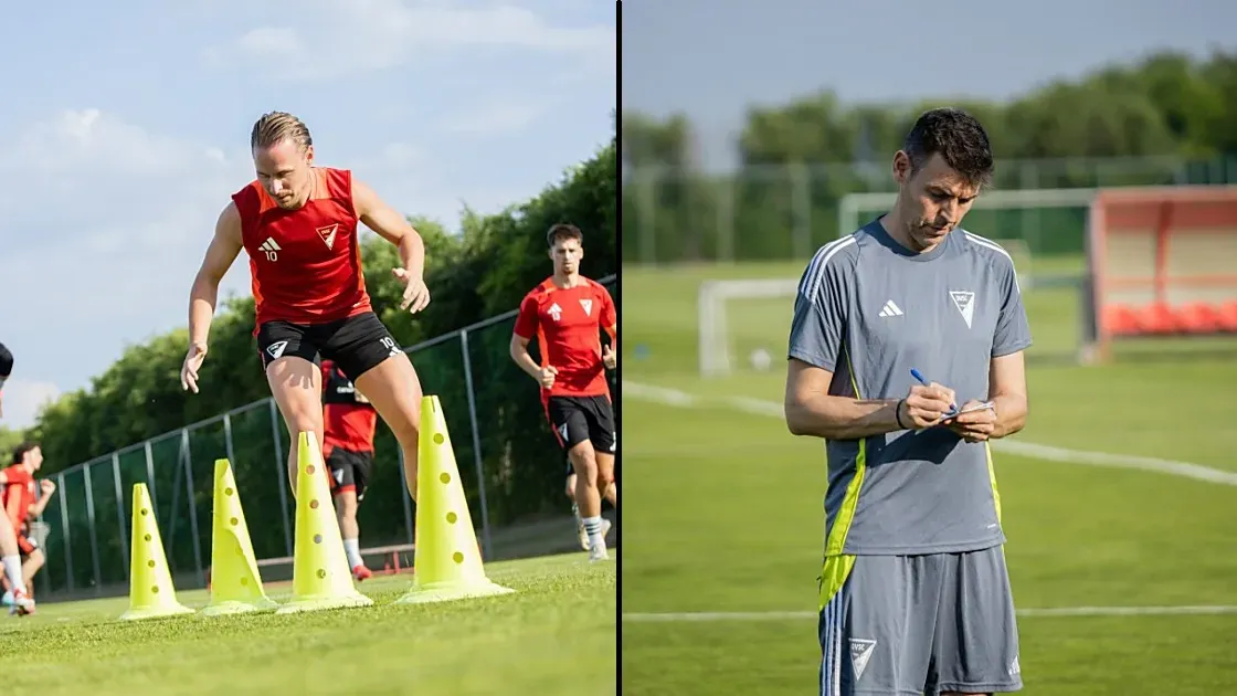 A 39 éves Dzsudzsák Balázs nagyon sokat változott Sergio Navarro irányítása alatt (Forrás: dvsc.hu)