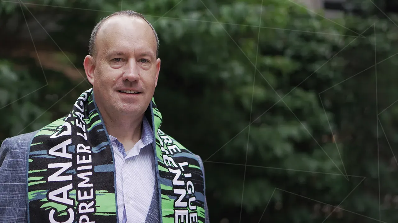 Mark Noonan, a CPL komisszárja, aki sikeresen vezeti a ligát (Forrás: Canadian Premier League)