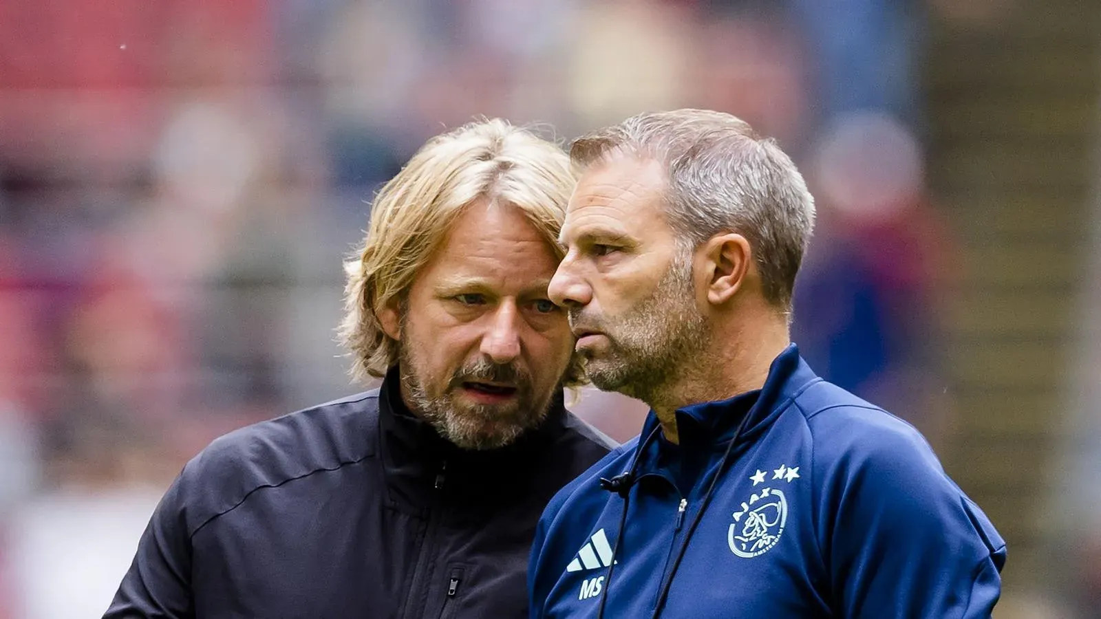 Sven Mislintat (balra) és Maurice Steijn párosa (Fotó: Sem van der Wal / ANP)