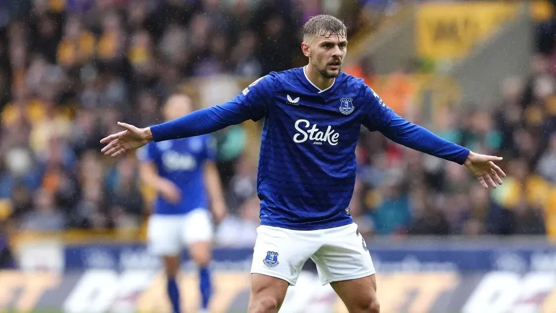 David Moyes már a West Hambe is vitte volna Dewsbury-Hallt, az Evertonnál végre csapatában tudhatja (Fotó: Nick Potts/PA)