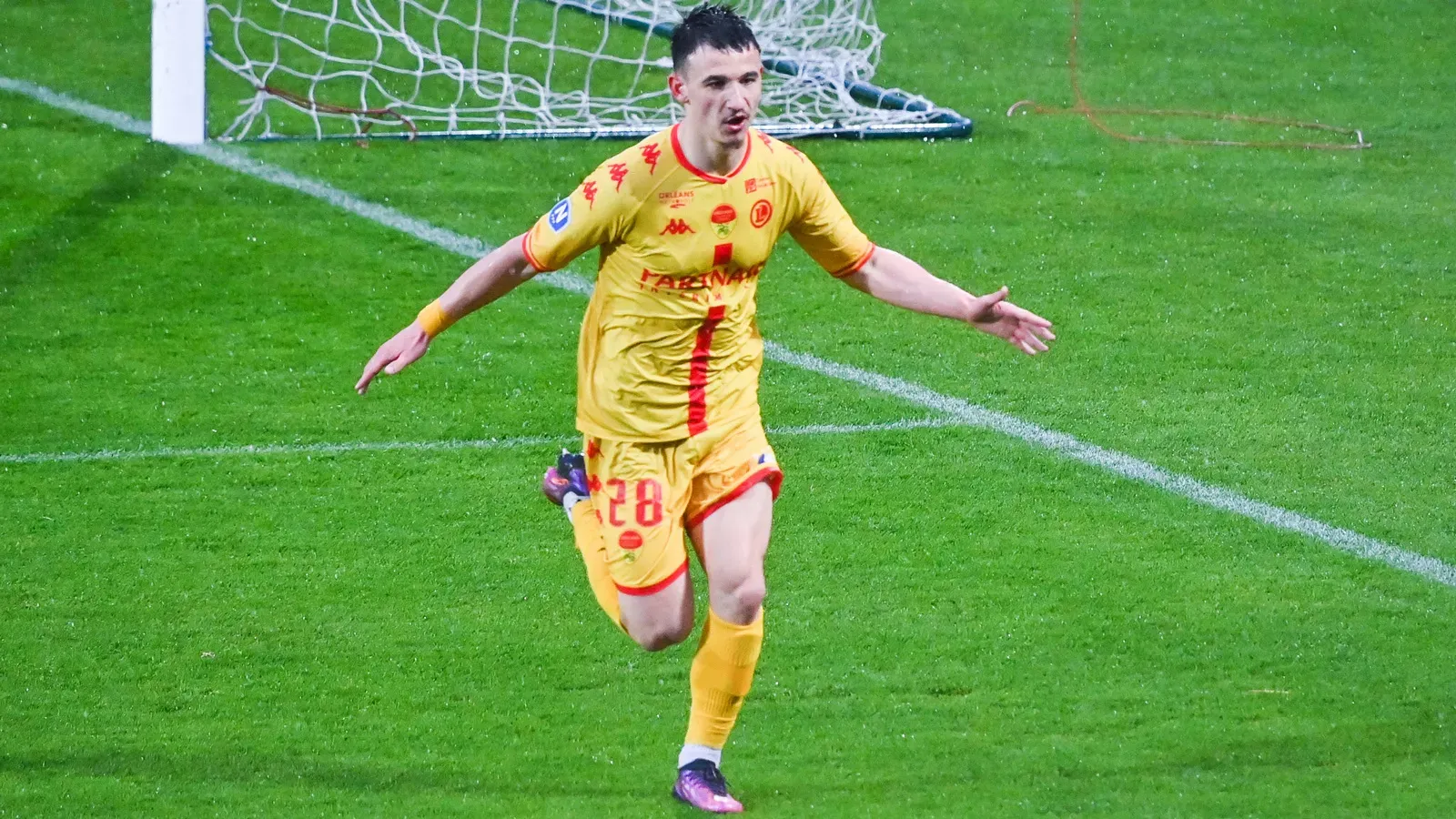 Az US Orléans színeiben 2022 áprilisában (Fotó: Anthony Dibon / Icon Sports)