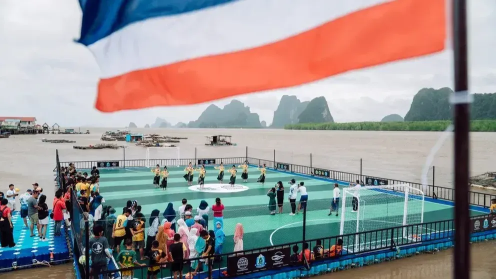 Az új pályát egy különleges All-Star gálával avatták fel (Fotó: gumball3000foundation.org)