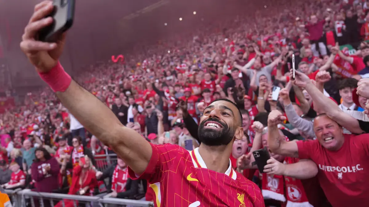 Szalah, Egyiptom és az Anfield királya (Fotó: Jon Super/AP)