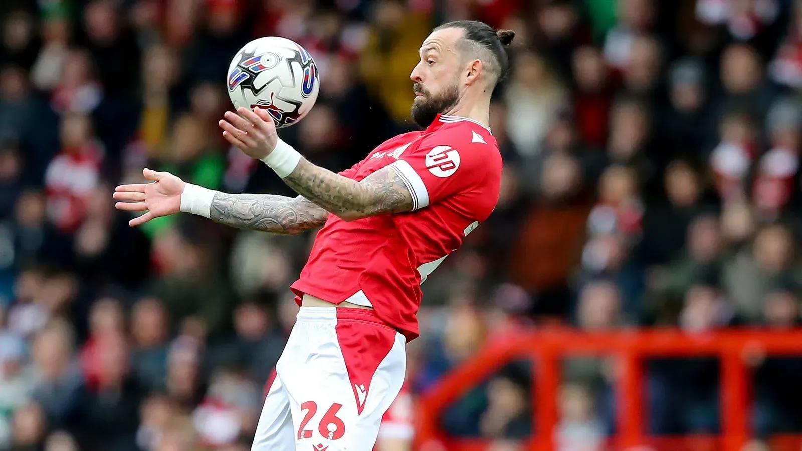 Steven Fletcher a nyugdíjból tért vissza a Wrexham hívószavára (Fotó: Andrew Orchard/Alamy Stock Photo)