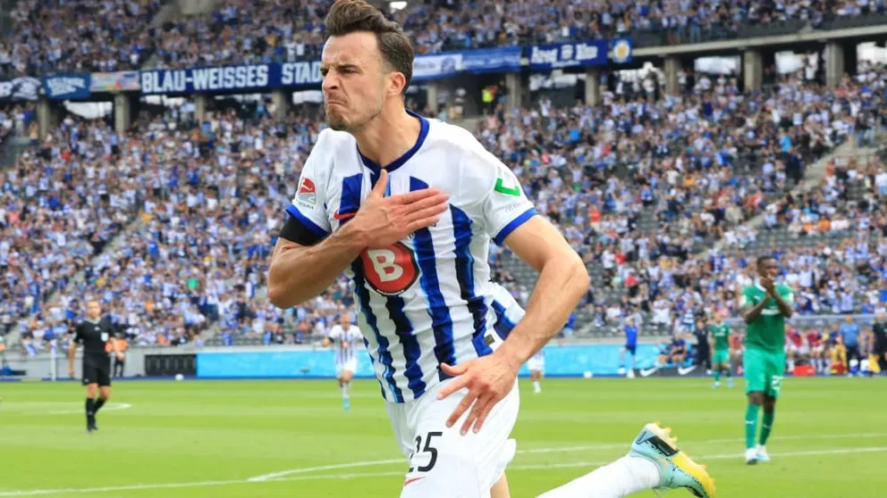 Németországban egy idény alatt letette a névjegyét: 22 góllal azonnal a Bundesliga 2. társgólkirálya lett (Forrás: kicker.de)