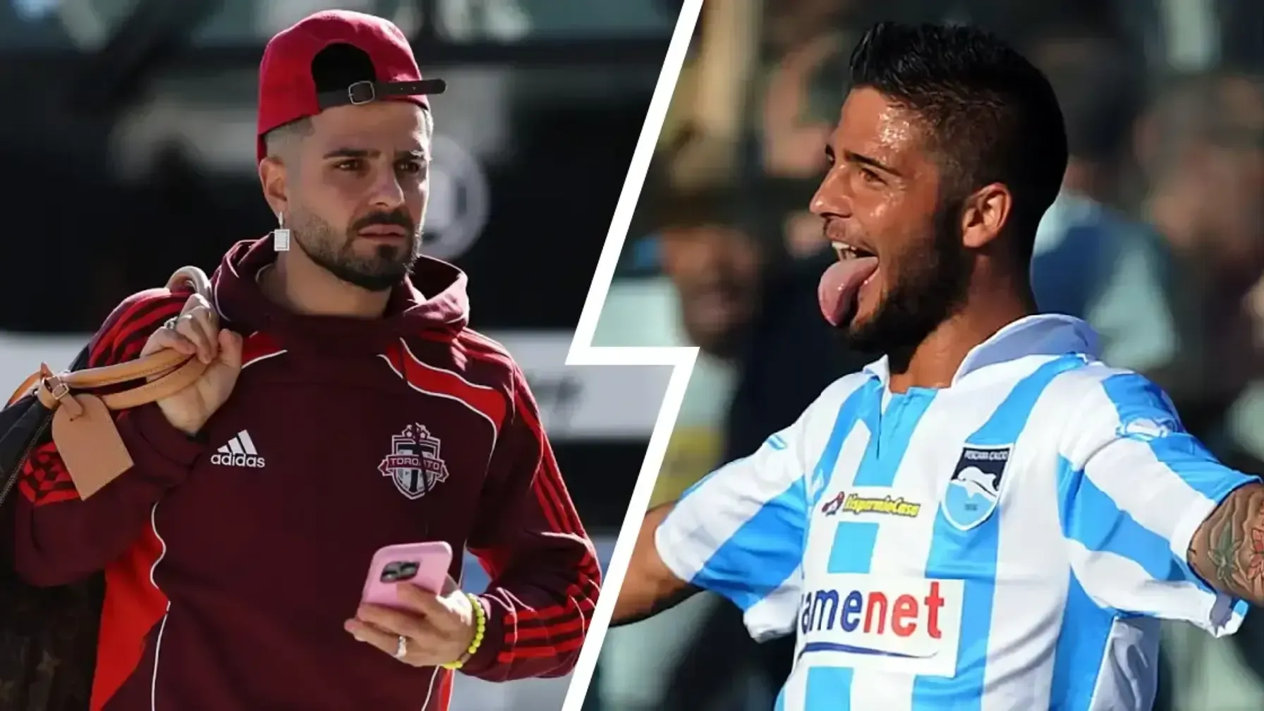 Insigne Kanadából tért vissza régi sikereinek helyszínére (Forrás: pescaracalcio.com)