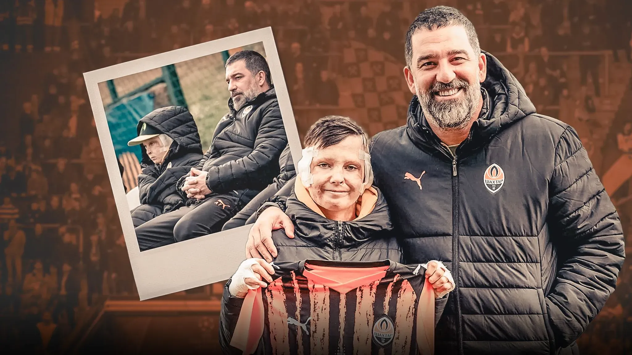 A kis Roman és Arda Turan (Forrás: skysports.com)