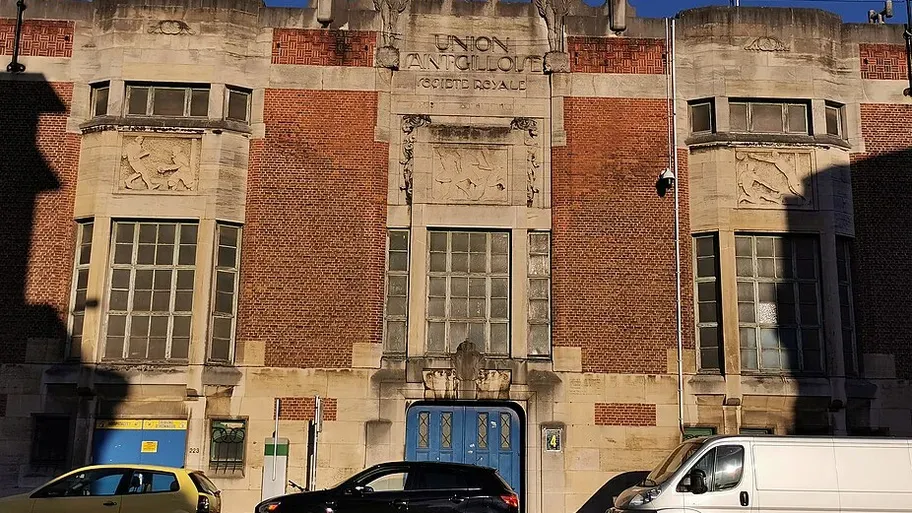 A stadion főlelátója (Fotó: Wikiwand)